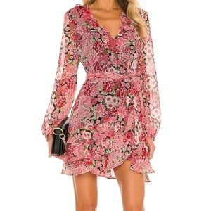 Floral Bardot Dress